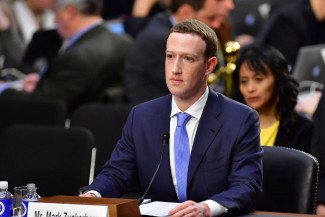 "No such thing as fake news," says Zuckerberg from his island volcano lair