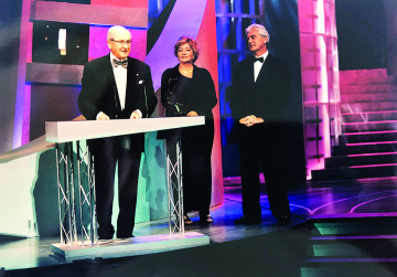 In 2002, André Bureau was awarded the Grand Prix de l’Académie at the Prix Gémeaux gala (the French-language equivalent of the Gemini Awards). – Photo: courtesy of Mireille Houde