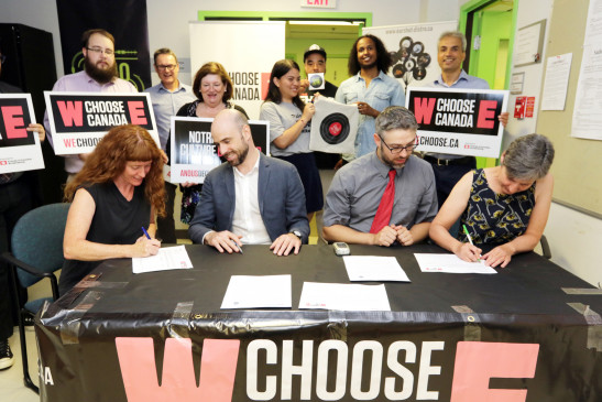 National Campus and Community Radio Association joins FRIENDS’ We Choose campaign